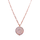 Bling Lip Balm Necklace in Rose Gold