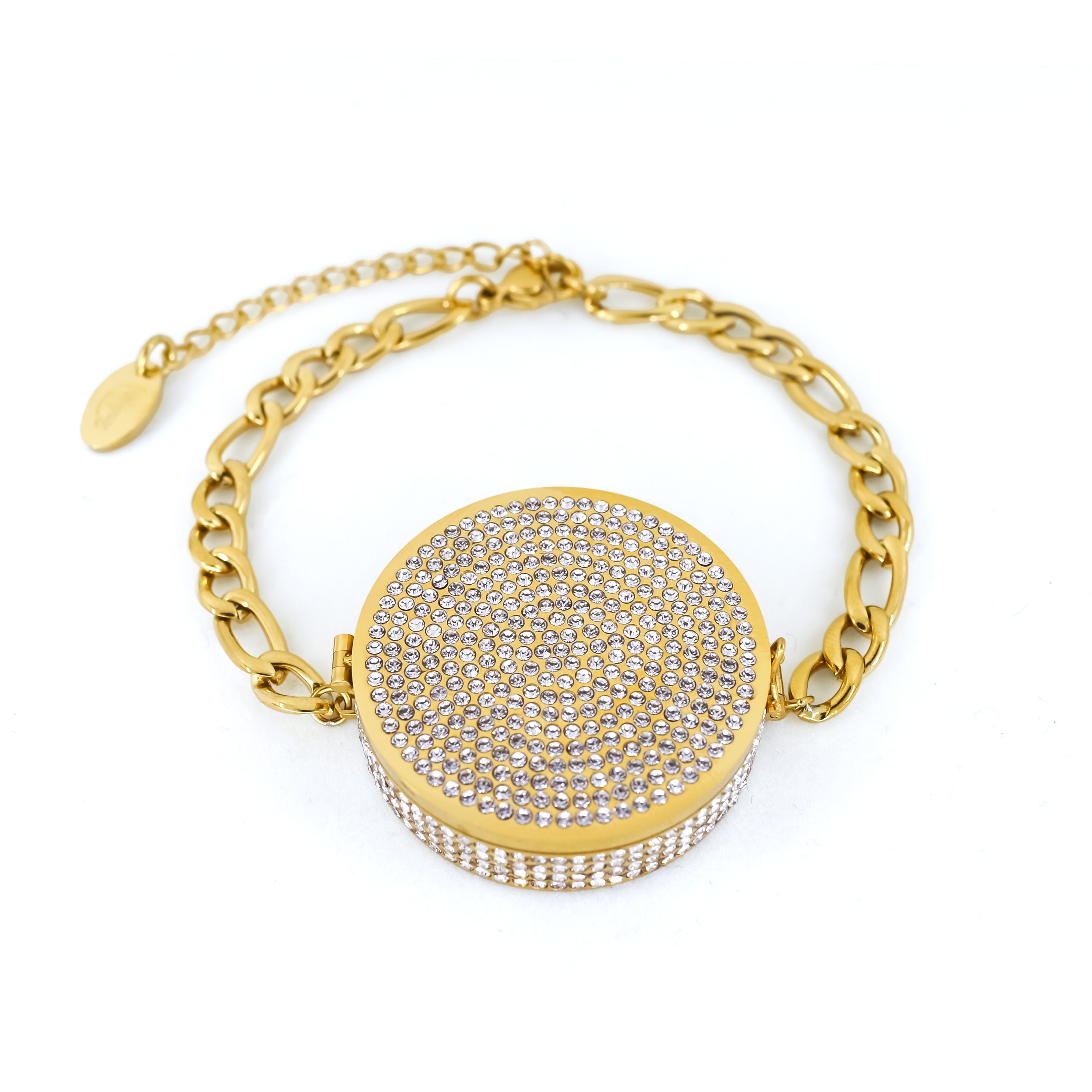 Bling Lip Balm Bracelet in 14K Gold - getbalmy