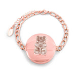 Gummy Bear Lip Balm Bracelet in Rose Gold