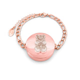 Gummy Bear Lip Balm Bracelet in Rose Gold