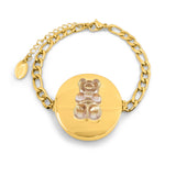 Gummy Bear Lip Balm Bracelet in 14K Gold