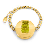 Gummy Bear Lip Balm Bracelet in 14K Gold