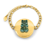 Gummy Bear Lip Balm Bracelet in 14K Gold