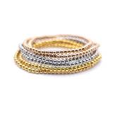 Stackable Bracelet in 14K Gold - getbalmy