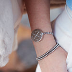 Love Lip Balm Bracelet in White Gold - getbalmy