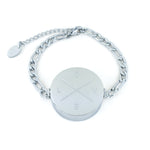 Love Lip Balm Bracelet in White Gold - getbalmy