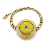 Lucky Charm Pendant Lip Balm Bracelet (Yellow)