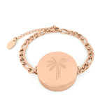 Palm Tree Bracelet Bundle in Rose Gold