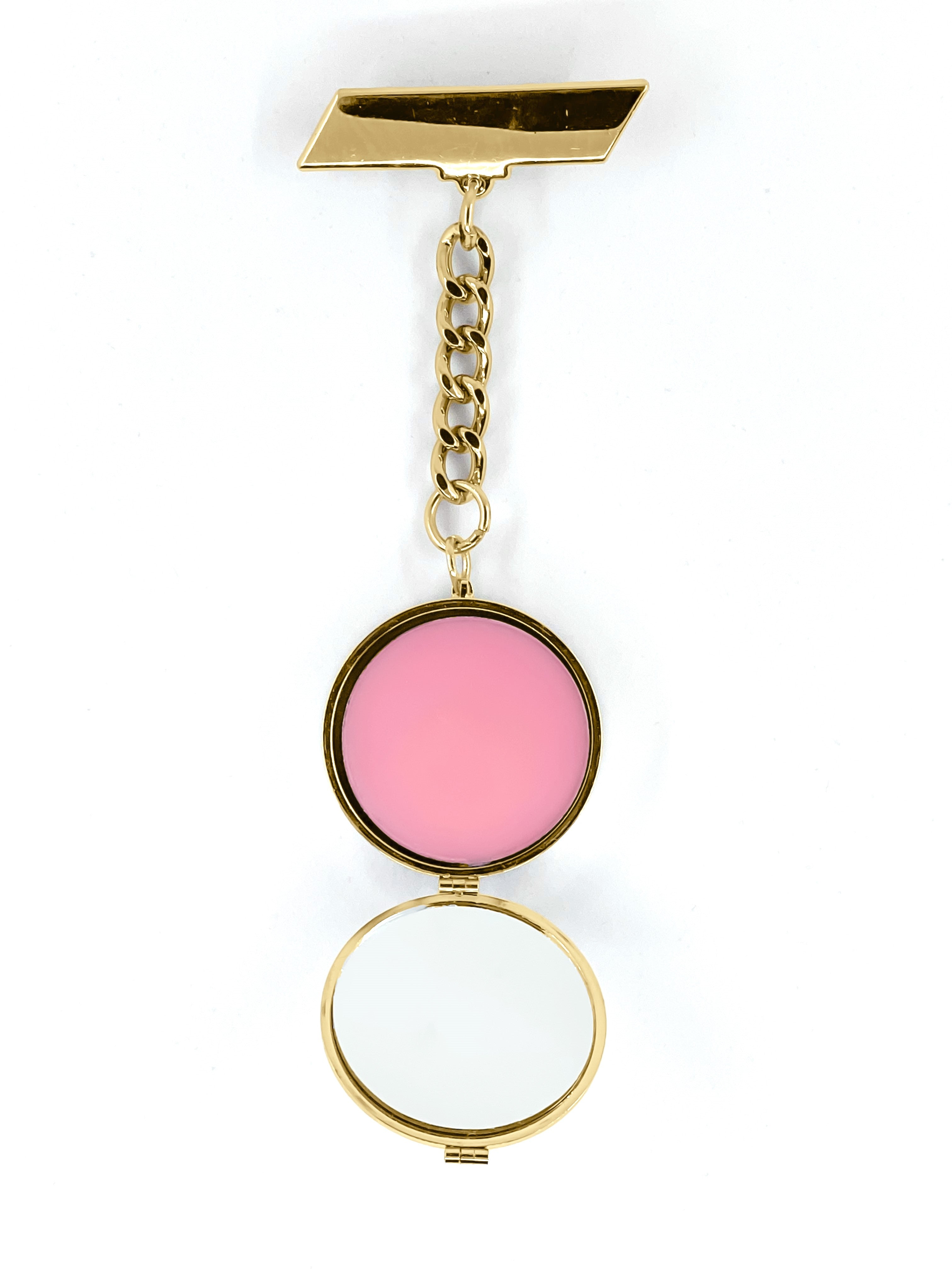 Mother of Pearl Lip Balm Fob in 14K Gold - getbalmy