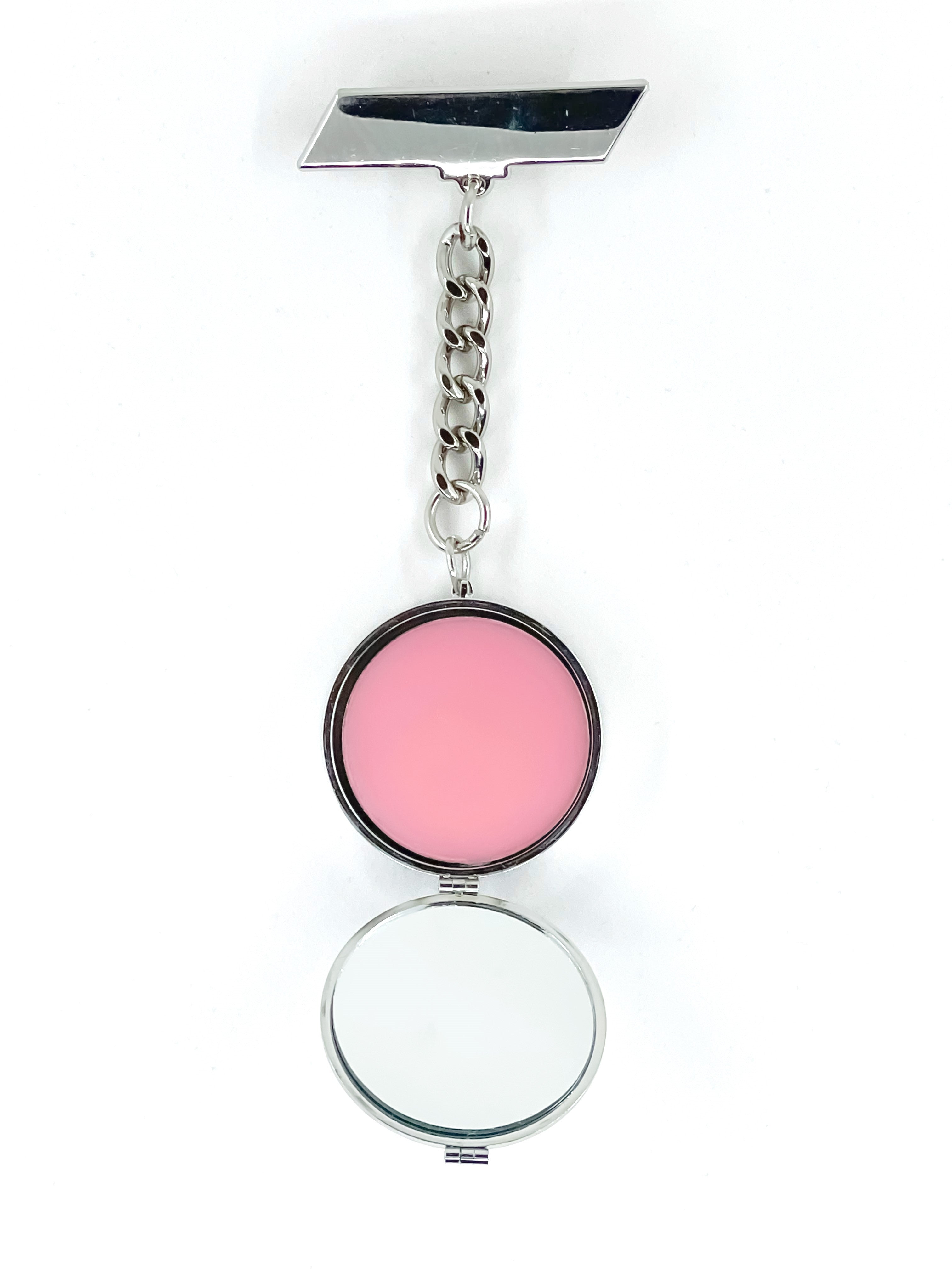 Mother of Pearl Lip Balm Fob in White Gold - getbalmy