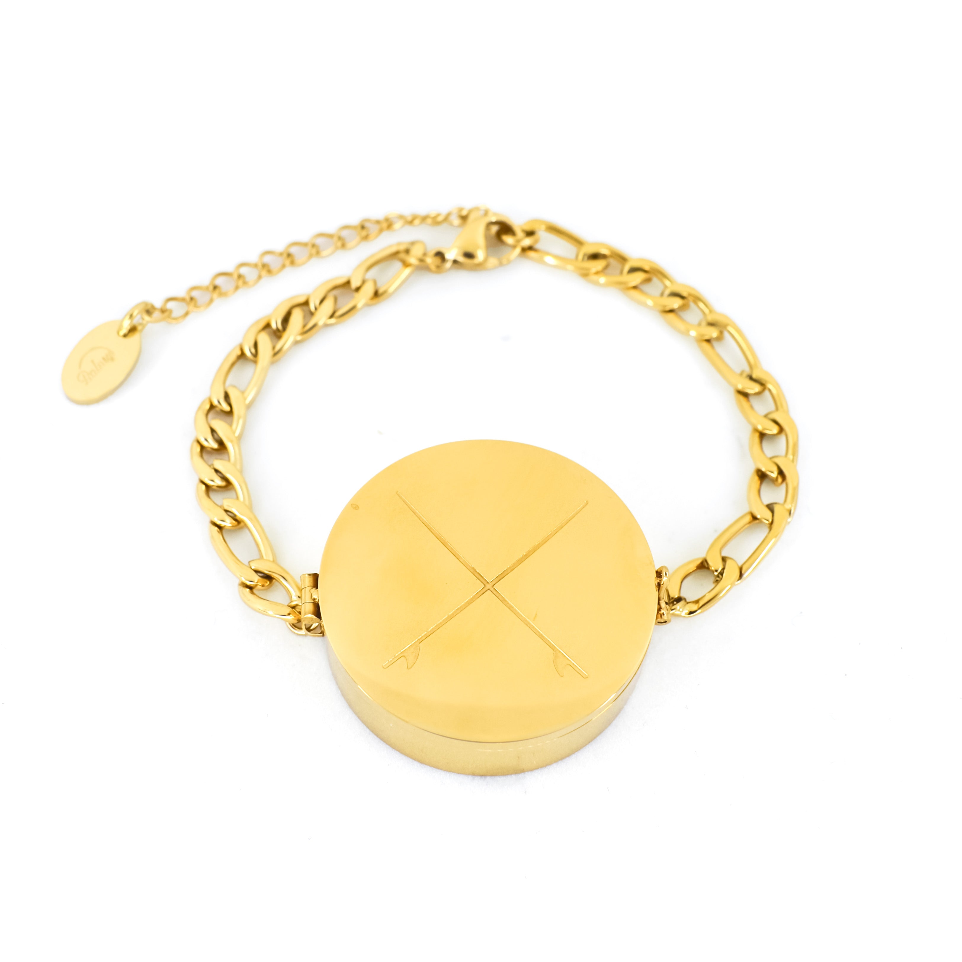 Surf Lip Balm Bracelet in 14K Gold - getbalmy