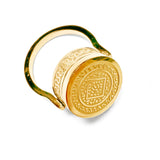 Boho Lip Balm Ring in 14K Gold