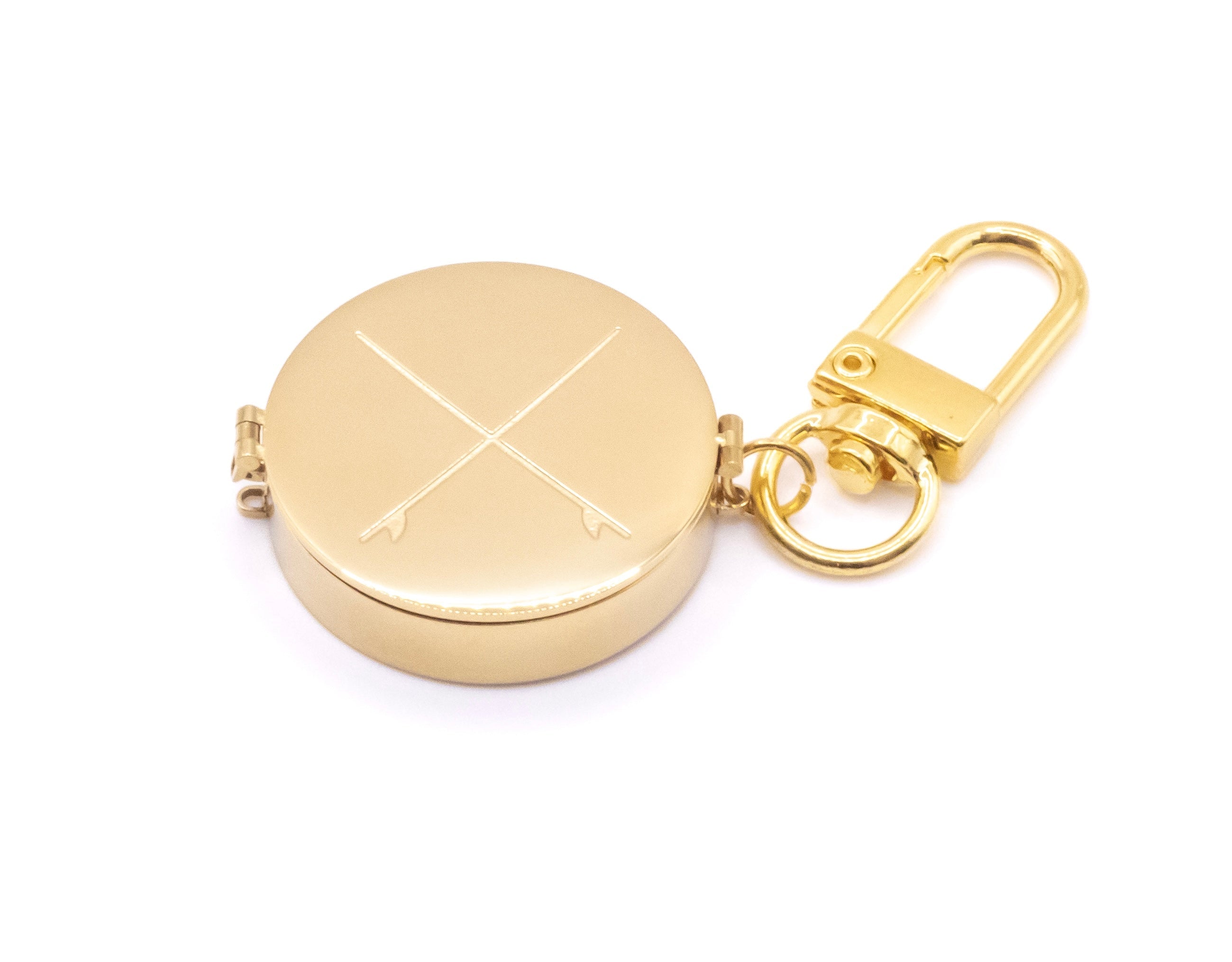 Surf Lip Balm Key Ring in 14K Gold - getbalmy